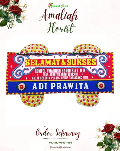 Karangan Bunga Ucapan Selamat di Rawalumbu